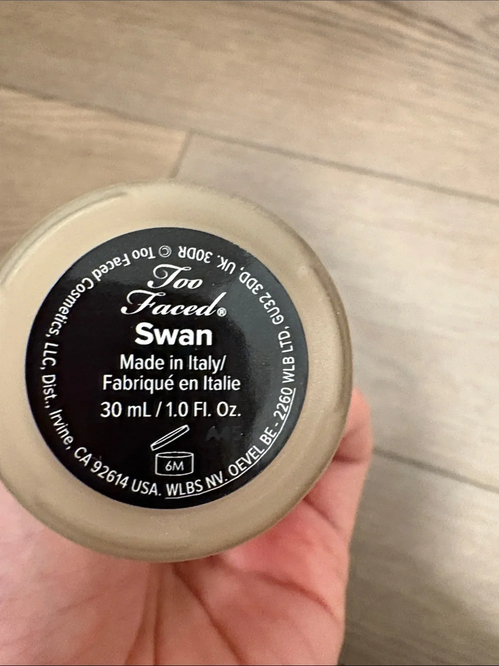 Too Faced Born This Way Foundation — Light Beige / Gold Accents